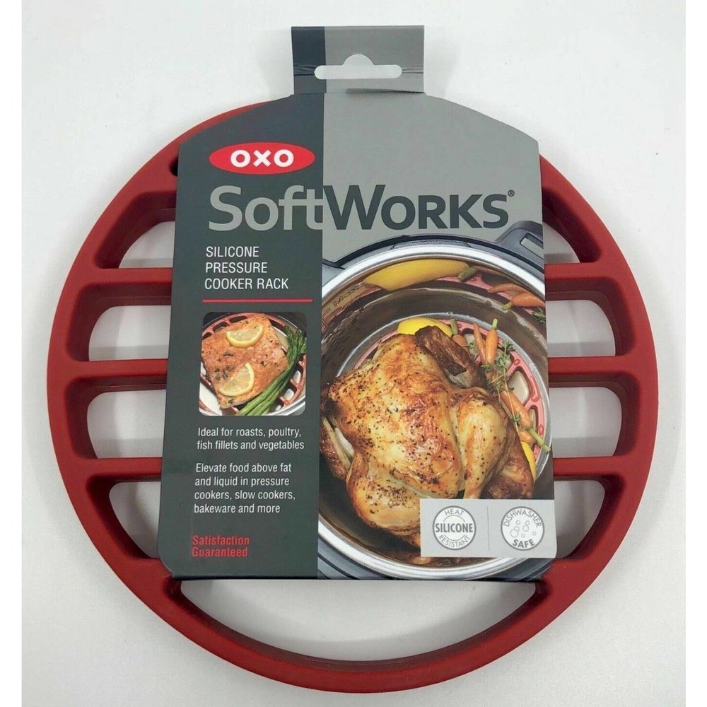 OXO SoftWorks Silicone Pressure Cooker Roasting Rack Slow Cooker Instant Pot N